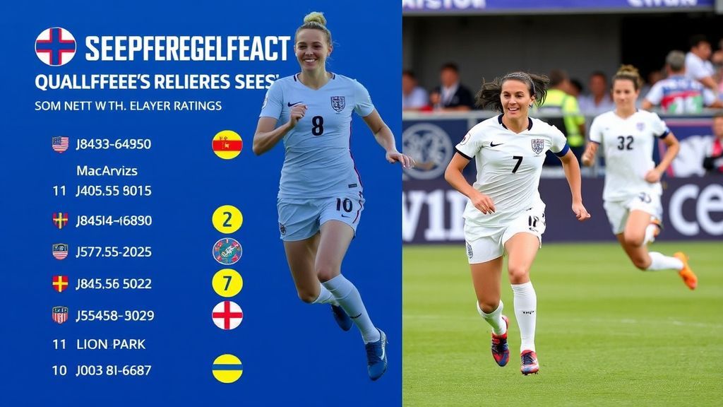 英格兰女足评分：斯坦威罗素双星闪耀，威格曼战术调整立奇功
