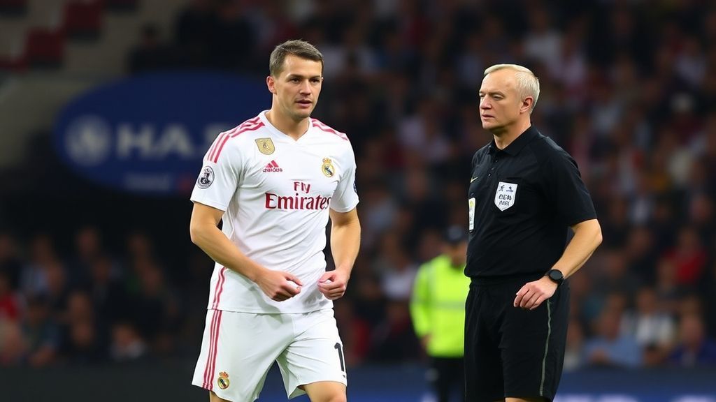 欧冠争议夜！阿韦洛亚怒喷裁判，塔赫踩踏姆巴佩逃红牌引热议