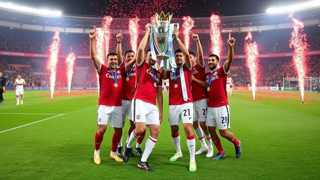 土超收官夜震撼无人机秀 加拉塔萨雷创意致敬功勋老臣