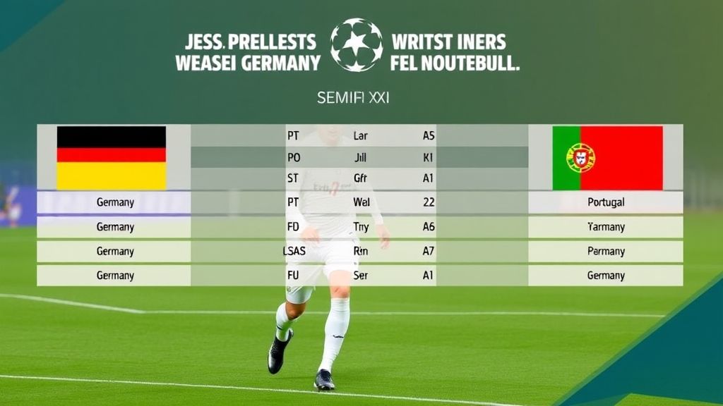 欧国联半决赛：日耳曼战车变阵迎战五盾军团
