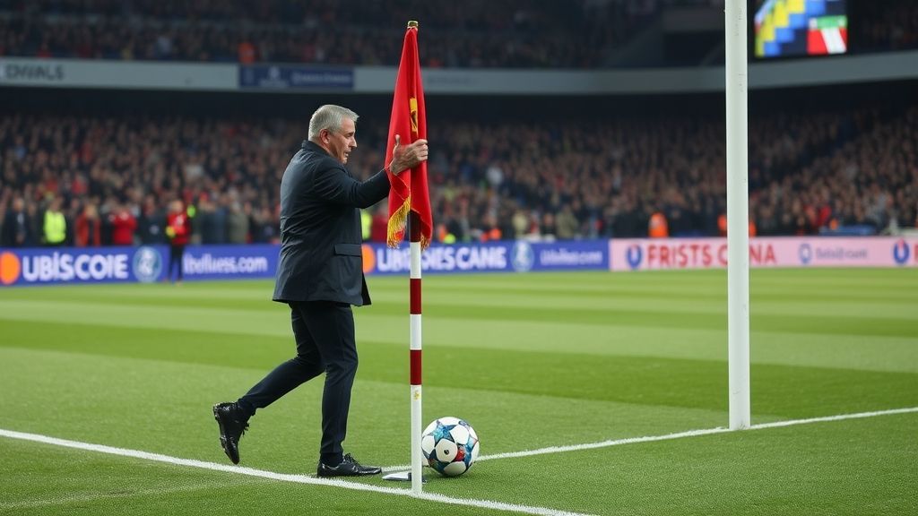 穆里尼奥化身'守护神'！欧冠赛场惊现教练区外指挥